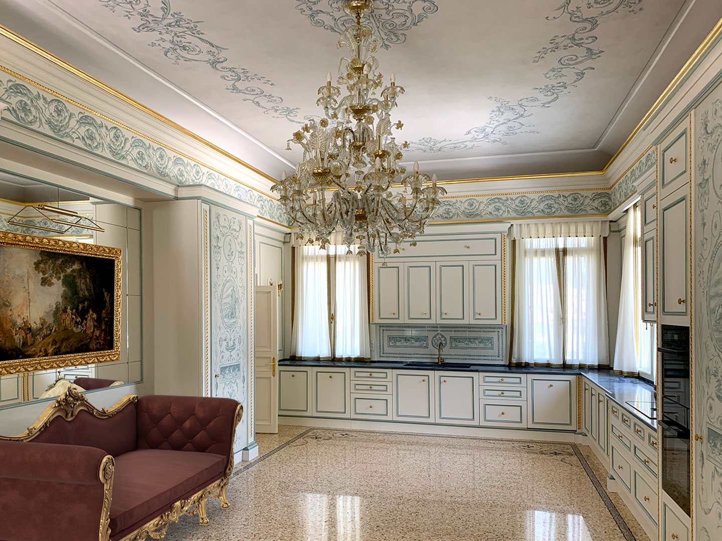 Bassano Interiors - Realizzazioni - Villa Vicenza Cucina