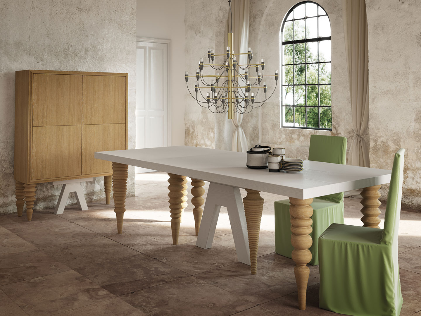 Bassano Interiors - Tavoli classico-contemporanei